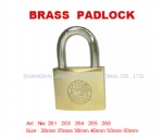 GLOBE BRAND - PRECISE BRASS PADLOCK