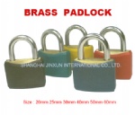 PLASTIC BRASS PADLOCK