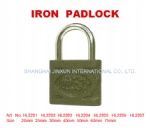 GLOBE BRAND - IRON PADLOCK