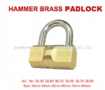 HAMMER BRASS PADLOCK