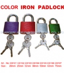 COLOR IRON PADLOCK