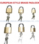 EUROPEAN STYLE BRASS PADLOCK