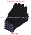 BLACK COTTON GLOVE